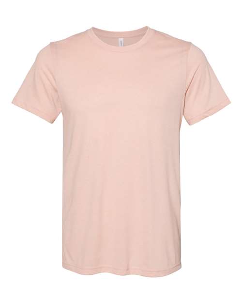 BELLA + CANVAS Unisex Sueded Tee 3301 - Heather Peach