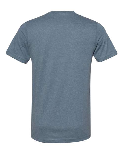 BELLA + CANVAS Unisex Sueded Tee 3301 - Heather Slate