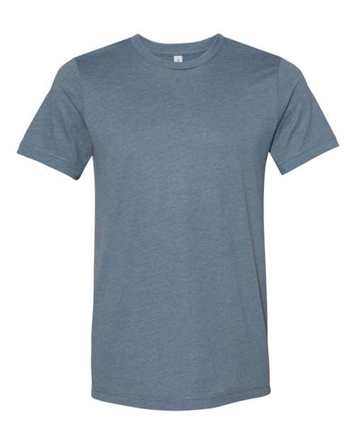 BELLA + CANVAS Unisex Sueded Tee 3301 - Heather Slate