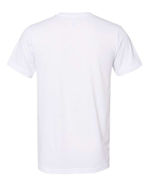 BELLA + CANVAS Unisex Sueded Tee 3301 - Solid White Blend
