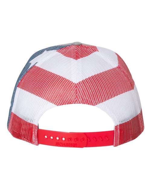 Richardson Printed Mesh Trucker Cap 112PM