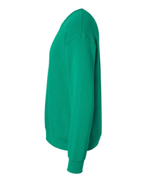 BELLA + CANVAS Unisex Sponge Fleece Drop Shoulder Crewneck Sweatshirt 3945 - Kelly