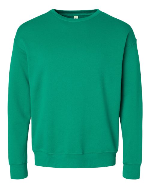 BELLA + CANVAS Unisex Sponge Fleece Drop Shoulder Crewneck Sweatshirt 3945 - Kelly