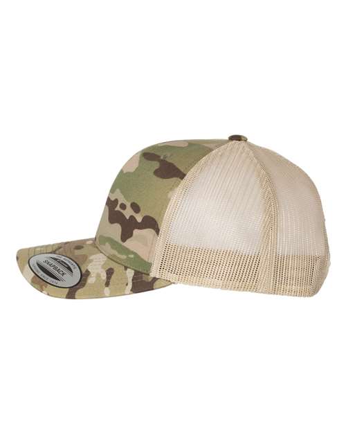 YP Classics Retro Trucker Cap 6606