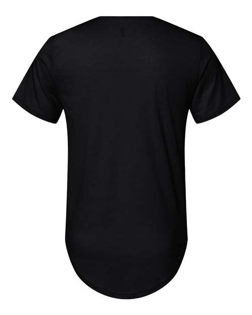 BELLA + CANVAS Men's Jersey Curved Hem Tee 3003