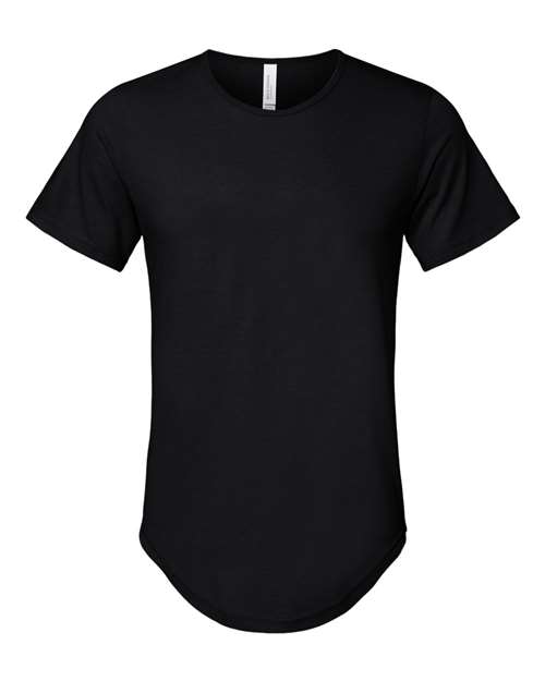 BELLA + CANVAS Men's Jersey Curved Hem Tee 3003