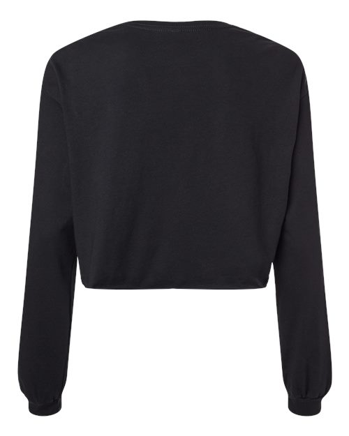 BELLA + CANVAS Women's FWD Fashion Crop Long Sleeve Tee 6501