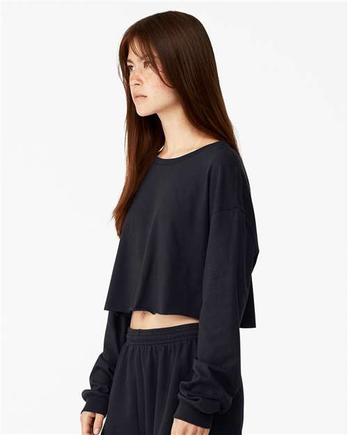 BELLA + CANVAS Women's FWD Fashion Crop Long Sleeve Tee 6501