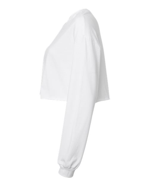 BELLA + CANVAS Women's FWD Fashion Crop Long Sleeve Tee 6501