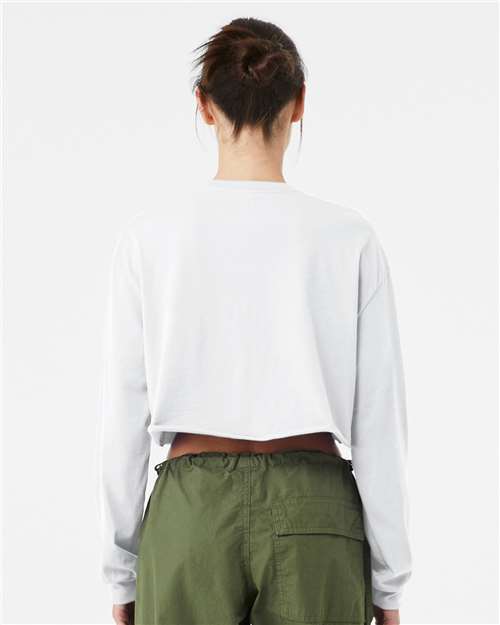 BELLA + CANVAS Women's FWD Fashion Crop Long Sleeve Tee 6501