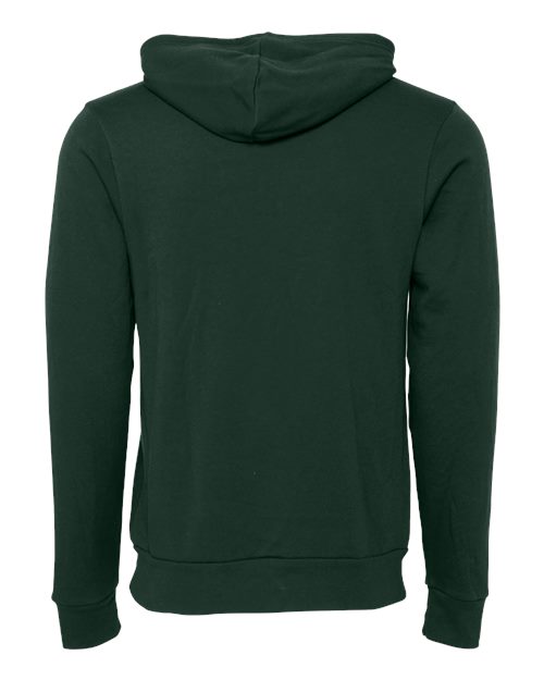 BELLA + CANVAS Unisex Sponge Fleece Hoodie Sweatshirt 3719 - Forest