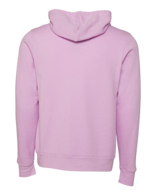 BELLA + CANVAS Unisex Sponge Fleece Hoodie Sweatshirt 3719 - Lilac