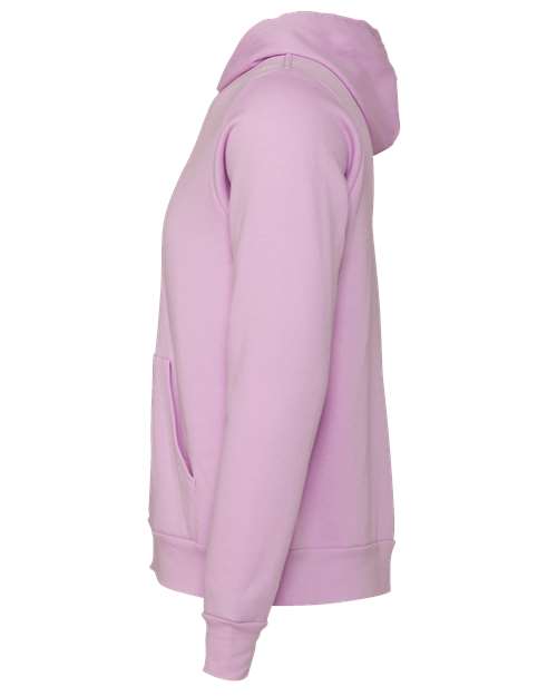 BELLA + CANVAS Unisex Sponge Fleece Hoodie Sweatshirt 3719 - Lilac