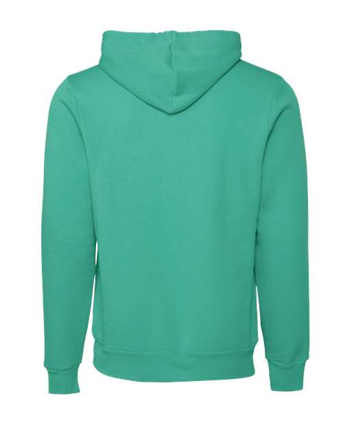 BELLA + CANVAS Unisex Sponge Fleece Hoodie Sweatshirt 3719 - Teal