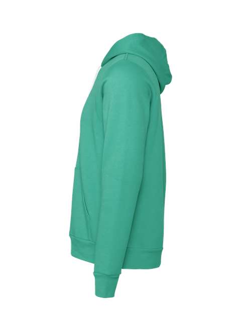 BELLA + CANVAS Unisex Sponge Fleece Hoodie Sweatshirt 3719 - Teal