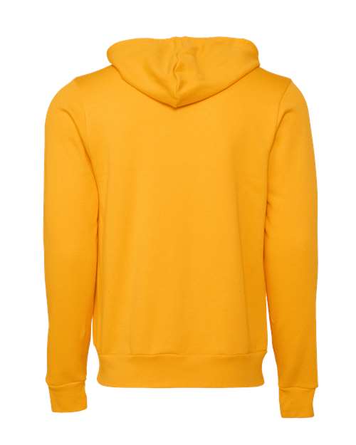 BELLA + CANVAS Unisex Sponge Fleece Full-Zip Hoodie Sweatshirt 3739 - Gold
