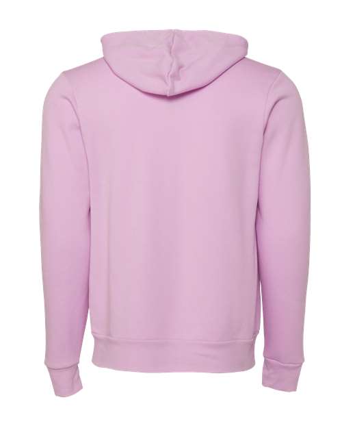BELLA + CANVAS Unisex Sponge Fleece Full-Zip Hoodie Sweatshirt 3739 - Lilac