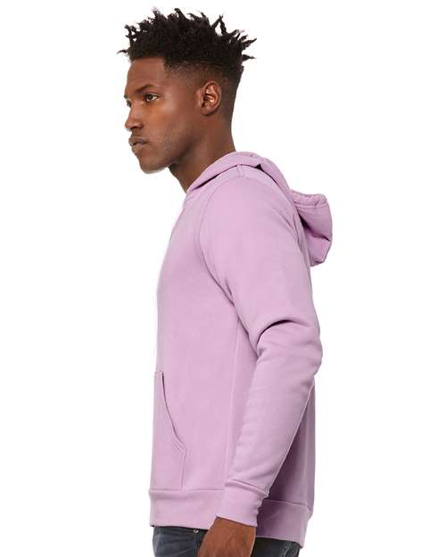 BELLA + CANVAS Unisex Sponge Fleece Full-Zip Hoodie Sweatshirt 3739 - Lilac