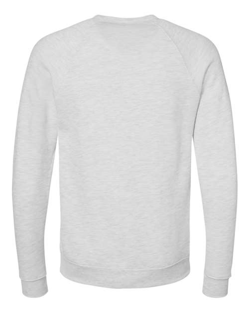 BELLA + CANVAS Unisex Sponge Fleece Raglan Crewneck Sweatshirt 3901 - Ash