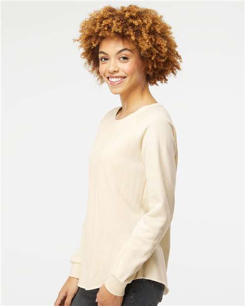 Independent Trading Co. Women's California Wave Wash Crewneck Sweatshirt PRM2000