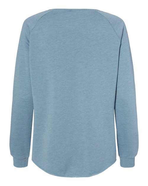 Independent Trading Co. Women's California Wave Wash Crewneck Sweatshirt PRM2000