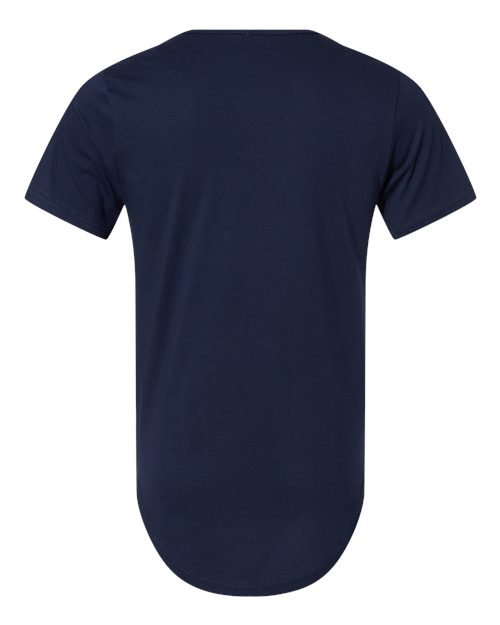 BELLA + CANVAS Men's Jersey Curved Hem Tee 3003