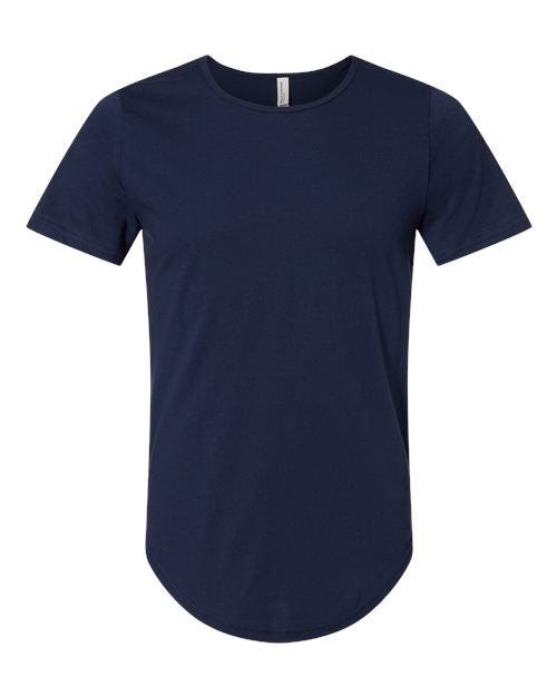 BELLA + CANVAS Men's Jersey Curved Hem Tee 3003