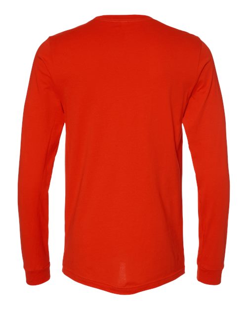 BELLA + CANVAS Unisex Jersey Long Sleeve Tee 3501 - Poppy