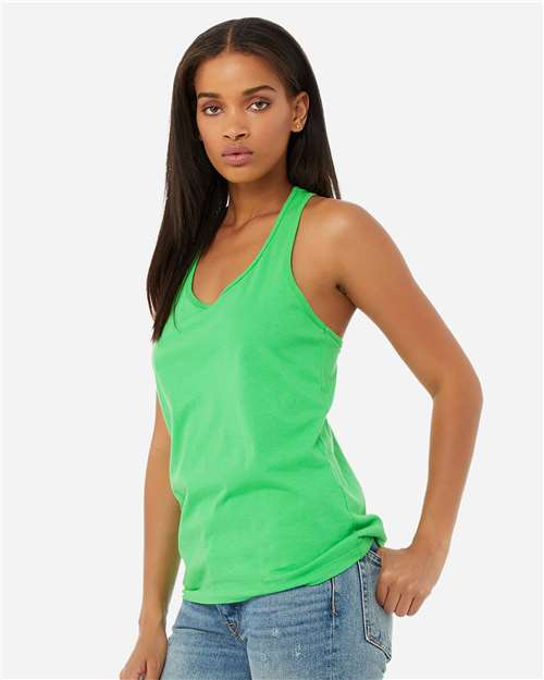 BELLA + CANVAS Women's Jersey Racerback Tank 6008