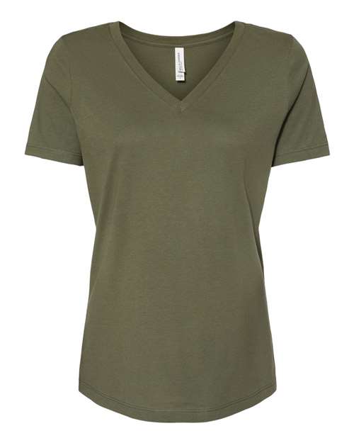 BELLA + CANVAS Women’s Relaxed Jersey V-Neck Tee 6405