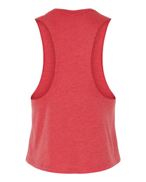 BELLA + CANVAS Women's Racerback Crop Tank 6682