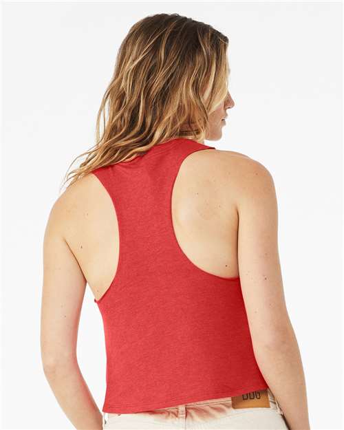 BELLA + CANVAS Women's Racerback Crop Tank 6682