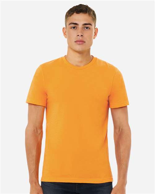 BELLA + CANVAS CVC Jersey Tee 3001CVC - Heather Marmalade
