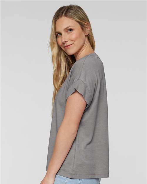 LAT Women's Relaxed Vintage Wash Tee 3502