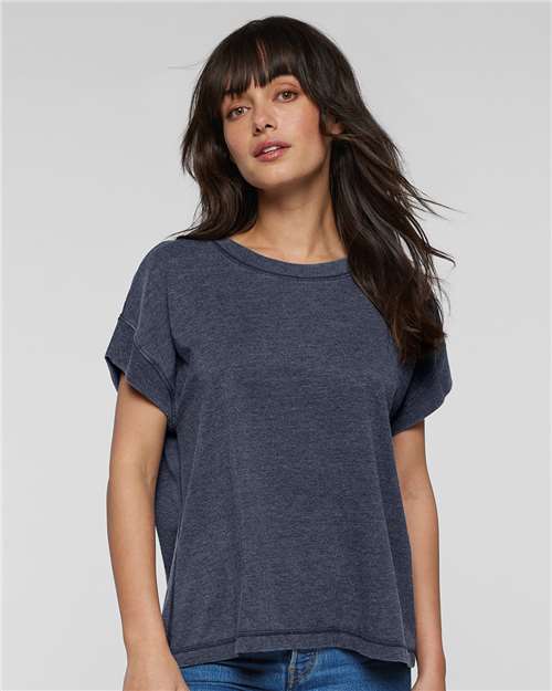 LAT Women's Relaxed Vintage Wash Tee 3502