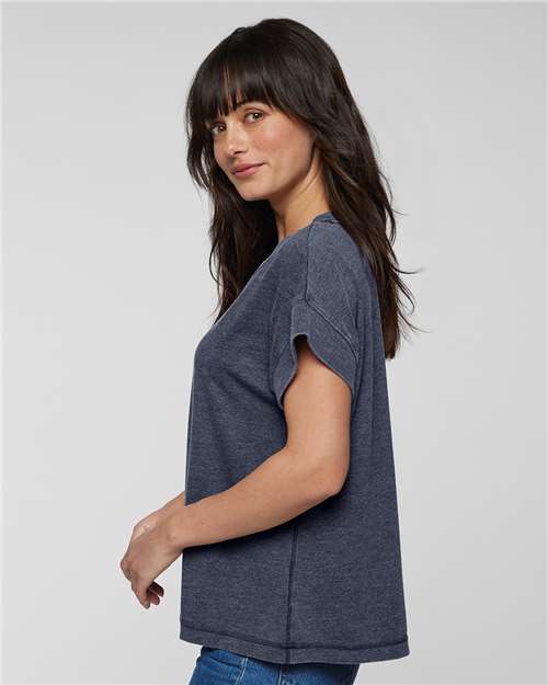 LAT Women's Relaxed Vintage Wash Tee 3502