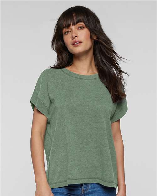 LAT Women's Relaxed Vintage Wash Tee 3502