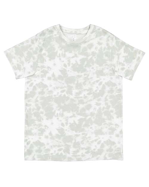 LAT Youth Fine Jersey Tee 6101 - Haze Tie Dye