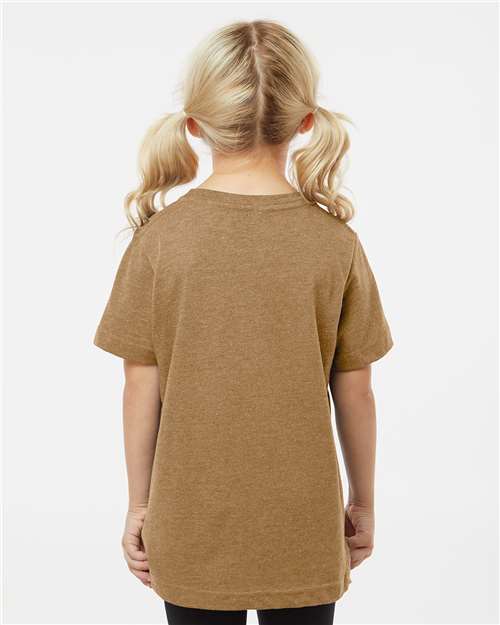 LAT Youth Fine Jersey Tee 6101 - Vintage Coyote Brown