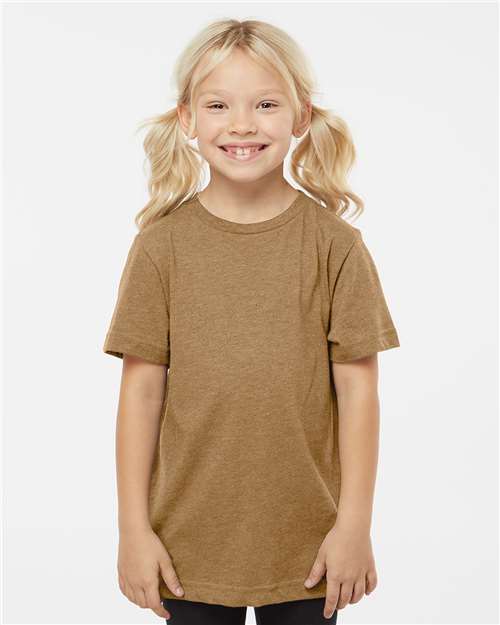 LAT Youth Fine Jersey Tee 6101 - Vintage Coyote Brown