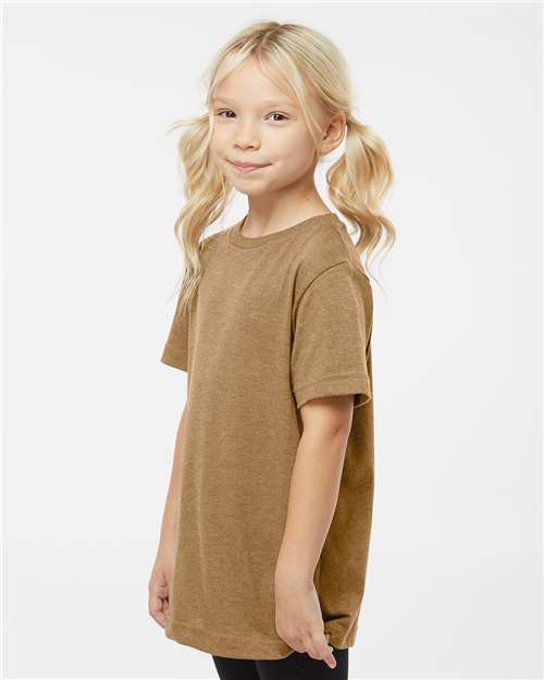 LAT Youth Fine Jersey Tee 6101 - Vintage Coyote Brown