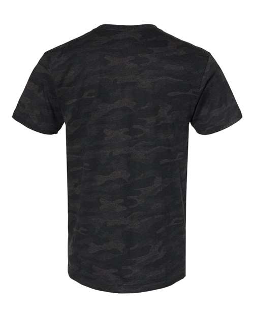 LAT Unisex Fine Jersey Tee 6901 - Storm Camo