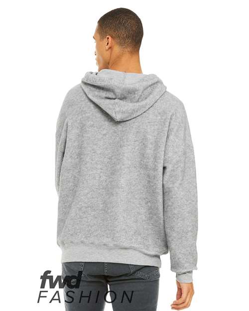 BELLA + CANVAS Unisex FWD Fashion Sueded Fleece Hoodie Sweatshirt 3329