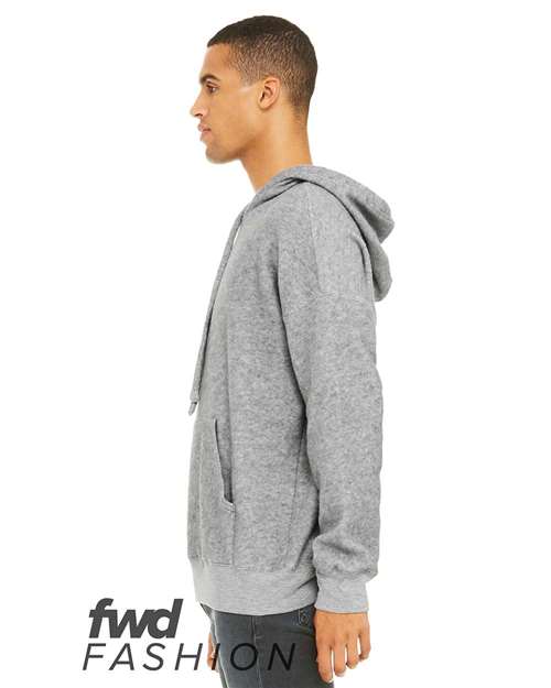 BELLA + CANVAS Unisex FWD Fashion Sueded Fleece Hoodie Sweatshirt 3329