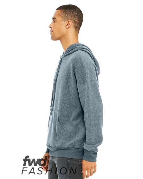 BELLA + CANVAS Unisex FWD Fashion Sueded Fleece Hoodie Sweatshirt 3329
