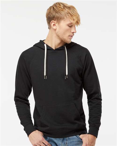 Independent Trading Co. Unisex Icon Lightweight Loopback Terry Hooded Sweatshirt SS1000