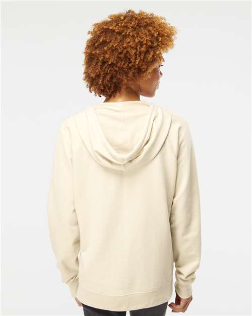 Independent Trading Co. Unisex Icon Lightweight Loopback Terry Full-Zip Hooded Sweatshirt SS1000Z