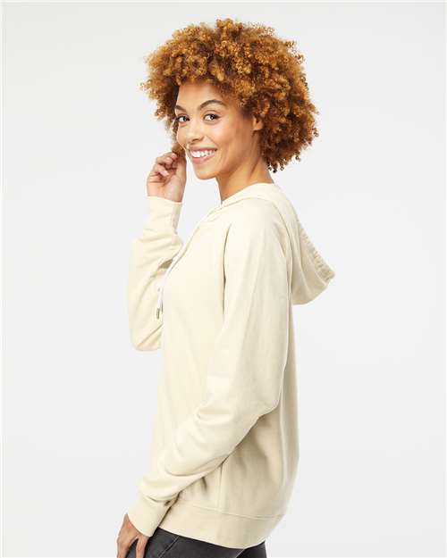 Independent Trading Co. Unisex Icon Lightweight Loopback Terry Full-Zip Hooded Sweatshirt SS1000Z