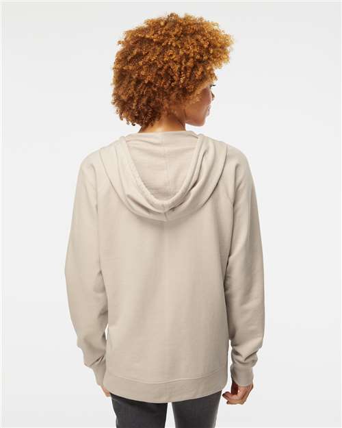 Independent Trading Co. Unisex Icon Lightweight Loopback Terry Full-Zip Hooded Sweatshirt SS1000Z