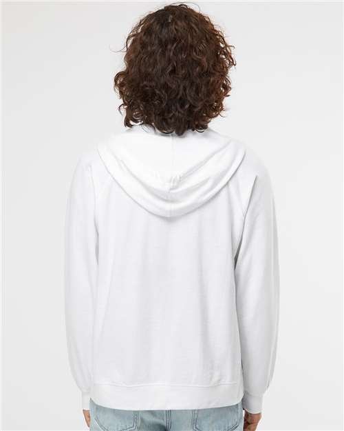 Independent Trading Co. Unisex Icon Lightweight Loopback Terry Full-Zip Hooded Sweatshirt SS1000Z